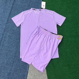 thumbnail for Wholesale set new ice silk loose sports quick-drying breathable loose casual training fitness trend cropped pants for men