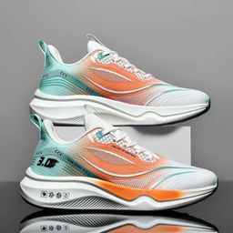 thumbnail for New Summer and Autumn New Ultra-Light Running Shoes Sports Shoes Breathable Shock-Absorbing Soft-Soled Student Shoes Lightweight Running Shoes Men's Shoes
