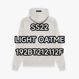 thumbnail for SS22 hoodie flocked hooded pullover and fleece sweatshirt hoody