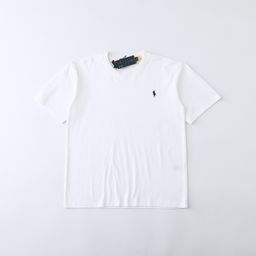 thumbnail for Cross-Border Foreign Trade Supply of Laff Pony Logo Rl Round Neck Short-Sleeved Men's Summer Polo Casual Cotton T-Shirt