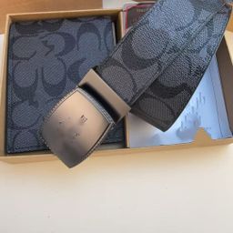 thumbnail for Classic Men's Kirin-Pattern Smooth Buckle Fashionable Young Men's Boutique New Cross-Border Business Suit