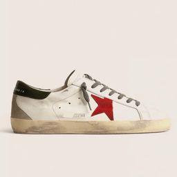 thumbnail for Foreign trade 2025 leather distressed small dirty shoes, men's and women's star shoes, dirty dirty shoes, casual and versatile fashion board shoes, white shoes
