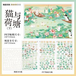 thumbnail for Infeel.Me超大尺寸造景贴纸 旧物修复师第六弹 趣味素材diy场景贴