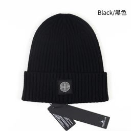 thumbnail for European and American Foreign trade autumn and winter New knitted hat unisex solid color warm thick wool hat cold hat pullover