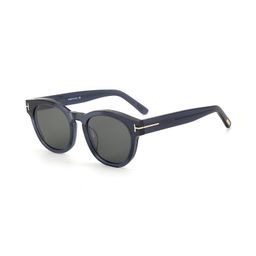thumbnail for European and American trend retro round casual sunglasses for men and women sunshade UV protection TF0590 sunglasses
