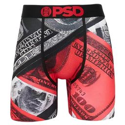 thumbnail for Trendy PSD Ice Silk Polyester Shorts Beach Pants Printed Anime Comfortable Sports Running Boxer Panties Men