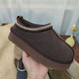 thumbnail for Gigi winter platform TAZZ ethnic style women's thickened warm cotton slip-on slip-on snow boots couple straddle