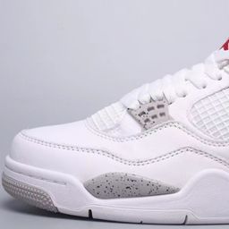 thumbnail for Fábrica de calçados Putian produz e vende por atacado tênis de basquete Jordan quarta geração AJ4 Retro de cano alto.