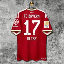 thumbnail for Champions League 4 Teams 2526-27 Bundesliga Giants Bayern Munich Jersey Home Away Second Away Number 9 Kane Football Uniform