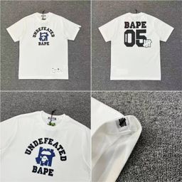 thumbnail for Camiseta de manga curta de marca em colaboração, unissex, camuflada, de alta qualidade e estilo solto.