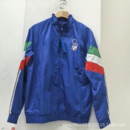 thumbnail for 24 new zipper jackets, jackets, Real Madrid, Germany, Manchester United, Juventus, Arsenal, casual trench coats, appearances, warm-up clothes