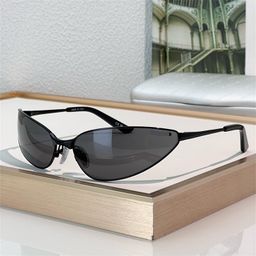 thumbnail for New B Home Razor Cat Cat Eye Sunglasses Future Technology BB0315S Metal Sunglasses for Men and Women