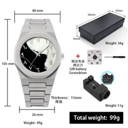 thumbnail for 2024 watch men's high-end waterproof women's watch Southeast Asia Middle East explosive plastic men's quartz watch wholesale