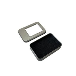 thumbnail for Caixa de lata com 88 compartimentos e esponja, caixa de armazenamento para brincos, caixa de presente pequena para cortador de unhas, placa de gua sha, bola magnética, caixa de lata giratória