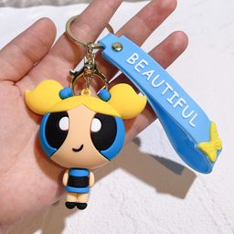 thumbnail for 40 Powerpuff Girls Keychains, Cute and Exquisite Pendants, Jewelry Pendants, Shopping Mall Doll Machine Dolls, Small Gift Batches
