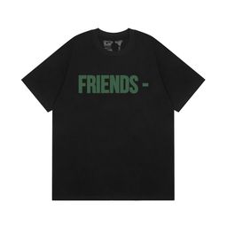 thumbnail for 2023 spring and summer New V @ LONE Viper Big V pattern round neck pullover short sleeve men and women same style one piece wholesale