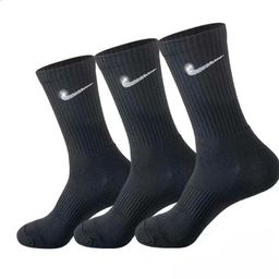 thumbnail for Meias de basquete para treinamento profissional, meias masculinas de comprimento médio, práticas, antiderrapantes, absorventes de suor, esportes, corrida, duráveis