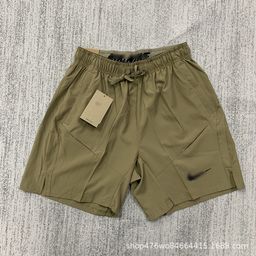 thumbnail for Summer new sports nylon quick-drying shorts, men's spot micro-elastic sweat-absorbent football, basketball training pants, five-point pants, middle pants