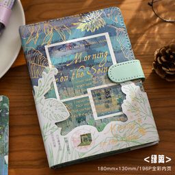thumbnail for 小日子不翻篇 高颜值日记本磁扣 手帐本子精美笔记本可爱手账本