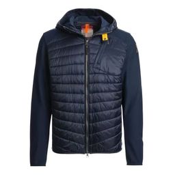 thumbnail for 2026 European and American Style Hooded Patchwork down Jacket for Men, Thin Quilted Knit Lightweight Coat, Lightweight down Jacket for Men