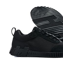 thumbnail for Cross-border European station H brand light luxury white sneakers, casual breathable sports outdoor men's shoes, mesh sports shoes, large size shoes