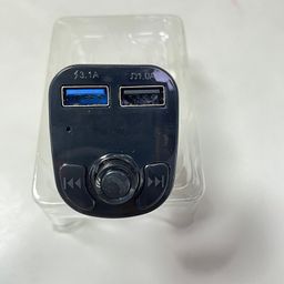 thumbnail for X8 carro receptor bluetooth carregador qualidade de som sem perdas transmissor fm plug-in carro mp3 player bluetooth