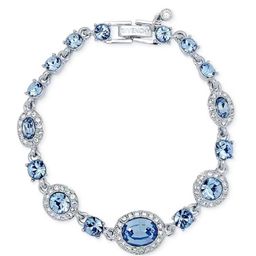 thumbnail for GVC Jijia series bracelet starry four-leaf clover bracelet Mobius single-row diamond hand ornament design sense temperament
