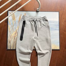 thumbnail for 2024春夏男女同款小勾子休闲运动腰果花抽绳松紧腰休闲百搭