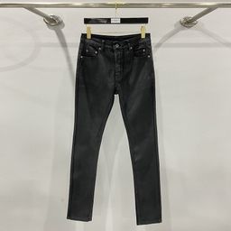 thumbnail for Subhuman Men&#039;s Style | Dark Classic Versatile Autumn/Winter Waxed Coating Craftsmanship Self-Designed Long Jeans