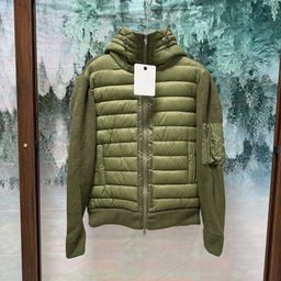 thumbnail for M Men's Cotton Jacket Winter Hooded Loose Warm Patchwork Badge Cotton Jacket