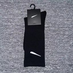 thumbnail for Socks for men and women, medium solid color, black and white sports tide socks, long tube sports student running socks, classic basketball socks