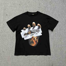 thumbnail for Cross-Border Corteiz恶魔岛 Short-Sleeve American Street Style High Street European and American Style Hip-Hop Unisex Casual T-Shirt Half-Sleeve Trendy