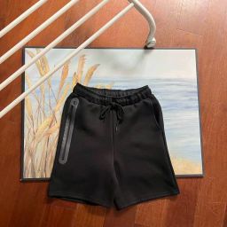thumbnail for 20SS summer new hook men's knitted multi-color front side taped zipper sports shorts cropped pants 172