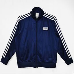 thumbnail for 2526 three-leaf oasis oasis band navy blue long sleeve commemorative edition soccer uniform jacket S-2XL