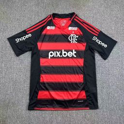 thumbnail for Camisa de futebol da Liga 1 brasileira, Superliga mexicana, Paris, Flamengo, Corinthians, Cruzeiro, Tigers.