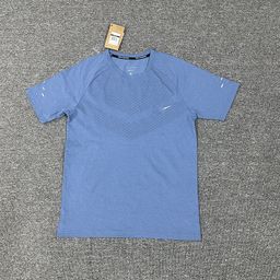 thumbnail for Trendy Summer Running Ice Silk T-Shirt Quick-Dry Short-Sleeve Loose Casual Versatile Trendy Round-Neck Track and Field Unisex Competition