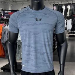 thumbnail for Brand spot ice silk quick-drying vent stretch short sleeve t-shirt men's summer loose fitness basketball casual top