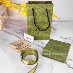 thumbnail for Gujia 925 silver double G stripe flowers and birds love fearless men and women couple rings simple fashion ring Valentine's Day gifts