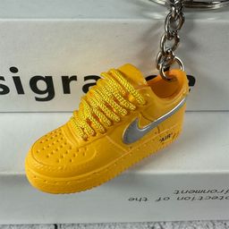 thumbnail for AF1 Air Force One Mini Shoe Mold Keychain 3D Shoe Pendant Bag Accessories Fashion Brand Joint Pendant