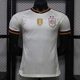 thumbnail for Camisas da Copa do Mundo Alemanha Espanha Argentina Portugal Itália uniformes de futebol versão jogador da seleção nacional transfronteiriça