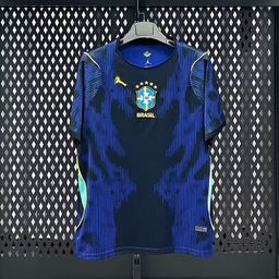 thumbnail for Brazil Team Brazil World Cup Football Uniform National Team Home and Away Jersey Short-Sleeved T-Shirt Cross-Border Dropshipping Customization