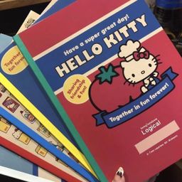 thumbnail for Little Red Book Blogger Hellokitty Notebook, Retro High-Value Lined A5 Notepad, Student Domestic Alternative