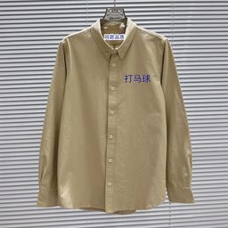 thumbnail for High-Quality Rl Pony Embroidery Oxford Shirt for Men and Women, Couple Casual Long-Sleeve Old Money Style, Cross-Border Trade