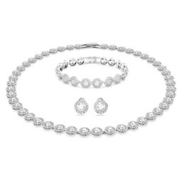 thumbnail for Shijia 1:1 nuevo collar de trébol de cuatro hojas con corazón latiendo de cristal, joyería transfronteriza de lujo ligero de alta calidad al por mayor