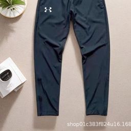 thumbnail for 25 nuevos pantalones casuales para hombres, pantalones casuales de secado rápido ultrafino de color sólido para hombres de verano, cremallera ligera y cómoda