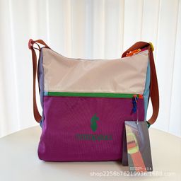 thumbnail for 2025 New 16Lcotopaxi American Alpaca Dopamine Men&#039;s and Women&#039;s Crossbody Bag Outdoor Contrasting Color Large Bag