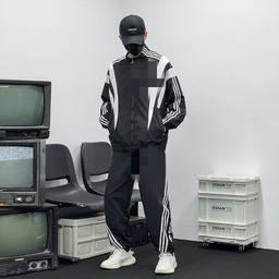 thumbnail for 25-year embroidered spring and autumn suits, men's and women's Japanese stitching, thin loose casual jackets, versatile sports tops