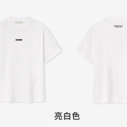 thumbnail for Essentials Small Logo on the Chest American Niche T-Shirt High Street Fashion Brand Summer Loose Short-Sleeved T-Shirt Unisex