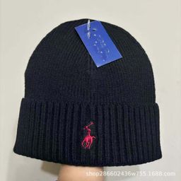 thumbnail for Autumn and winter casual versatile pony beanie women's fashion foreign style cold hat men's pullover knitted hat cold hat