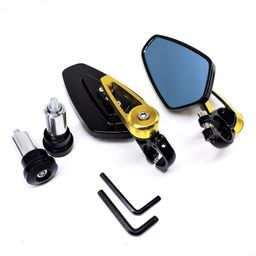 thumbnail for Motorcycle Rearview Mirror Cnc Handlebar Electric Vehicle Rearview Mirror Reversing Mirror Universal Modified Reflector Cross-Border Hot Sale